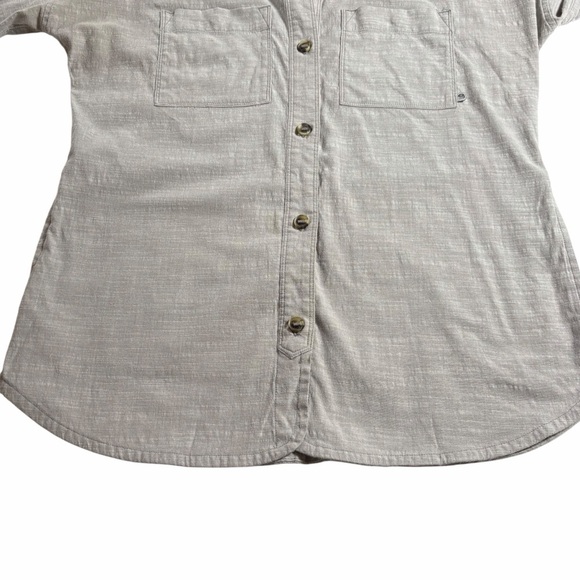 Mountain Hardwear | Women’s Button Front Shirt | Light Gray | Size M - Picture 4 of 15